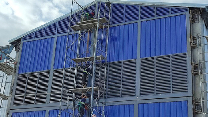 Design, Rehabilitation, and Redevelopment of Fort San Felipe Shipyard - Installation of Hangar 2 Gate